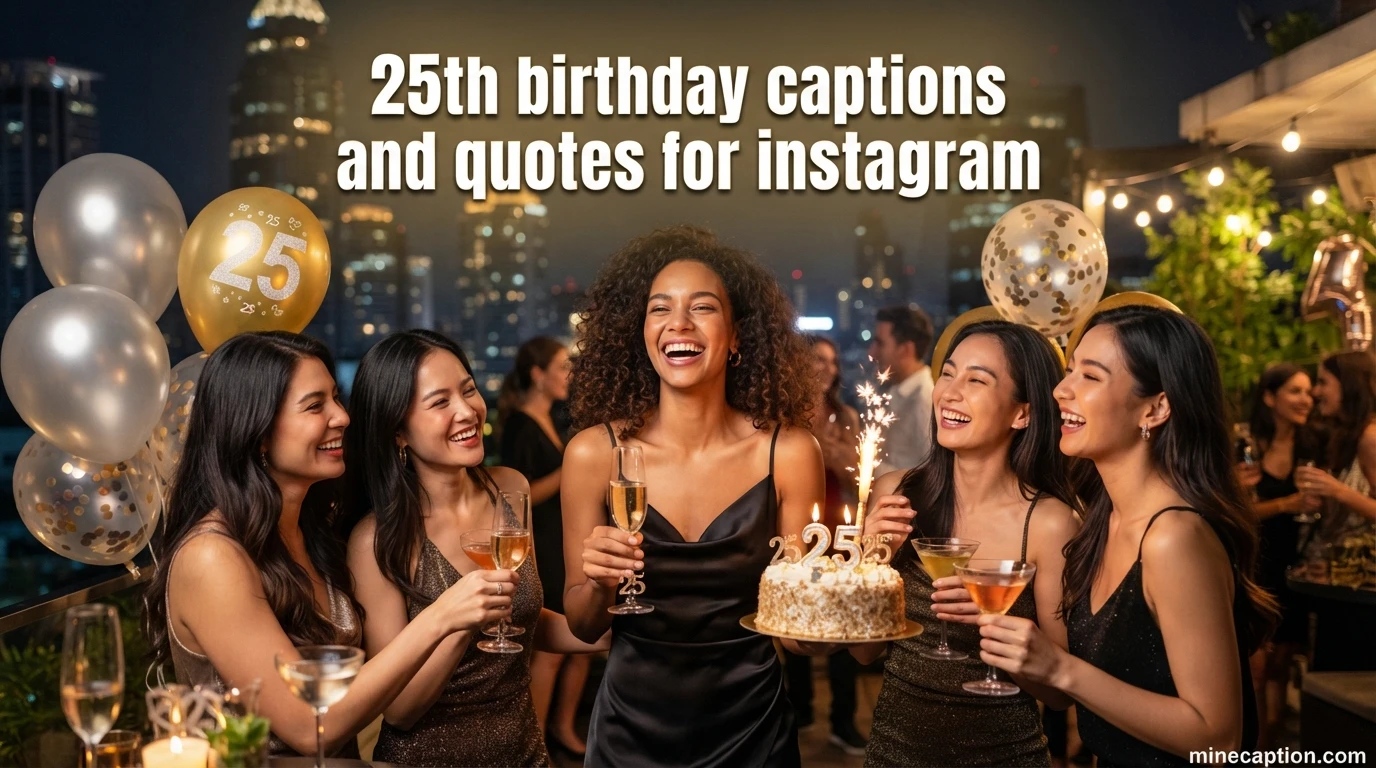 25th birthday captions and quotes for instagram