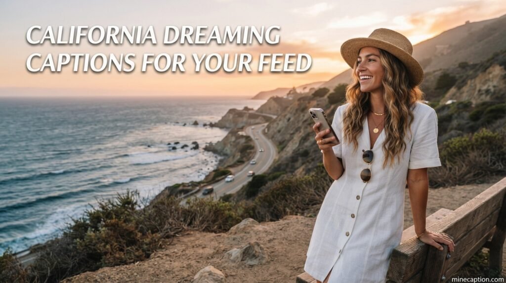 California Dreaming Captions for Your Feed