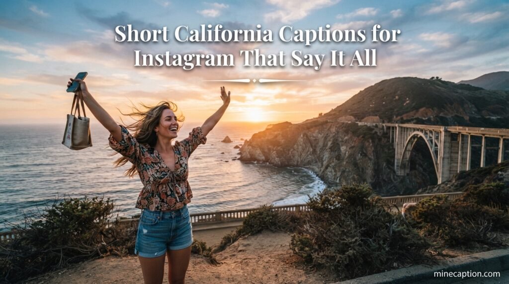 Short California Captions for Instagram That Say It All