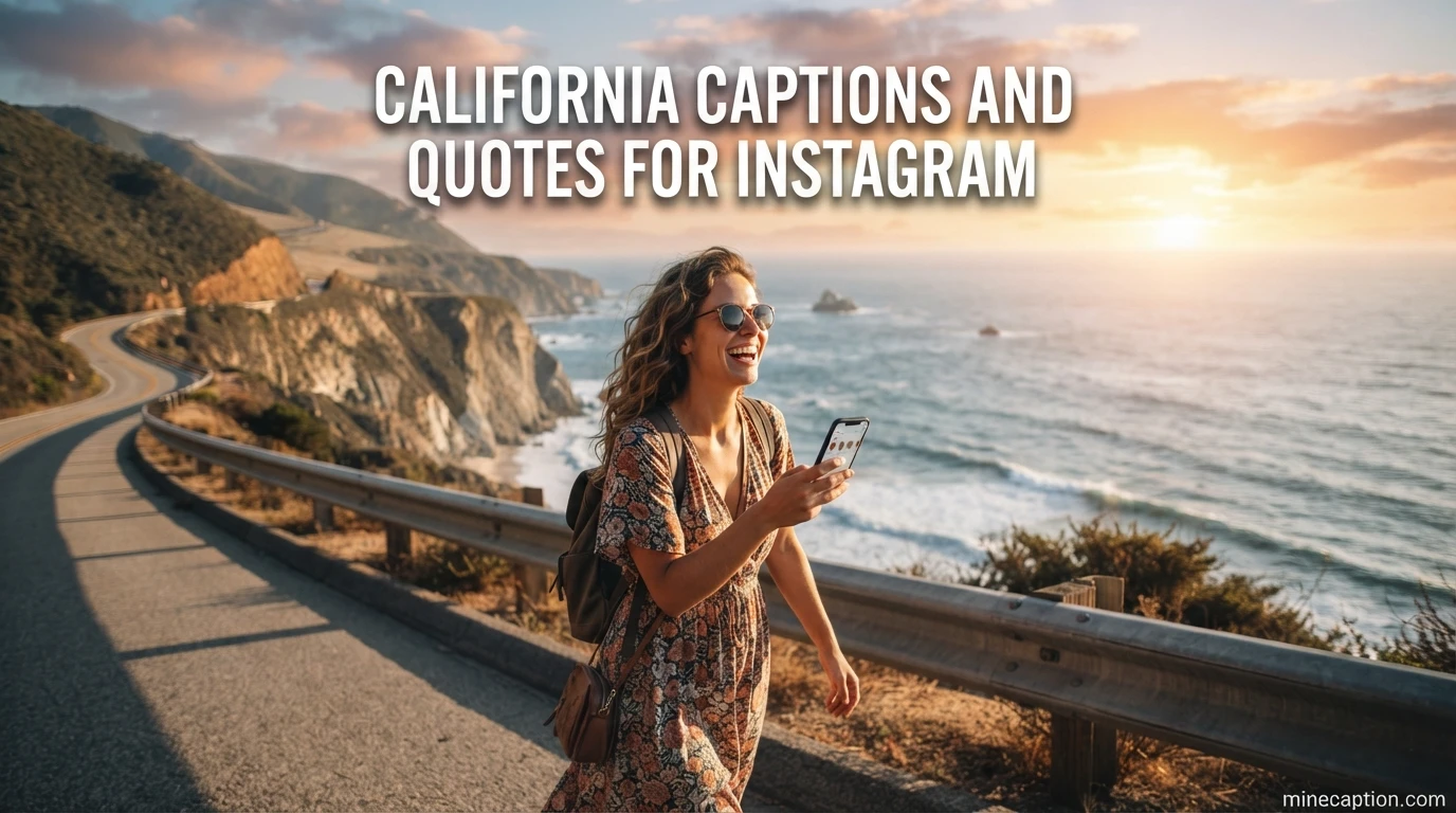 california captions and quotes for instagram