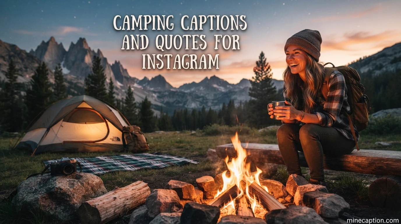 camping captions and quotes for instagram