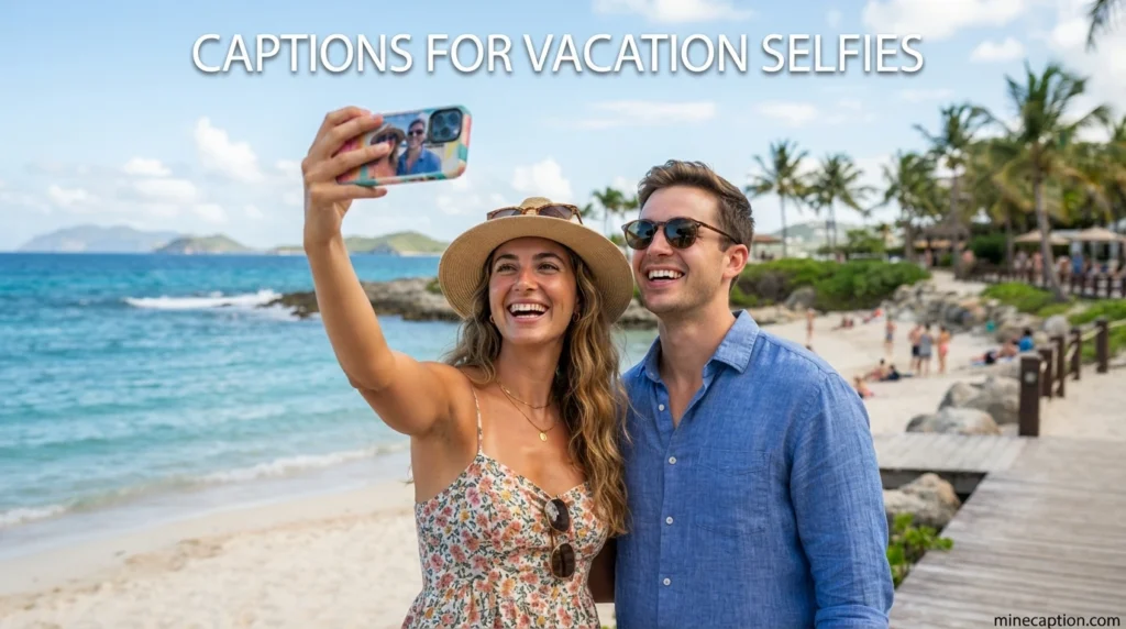 Captions for Vacation Selfies