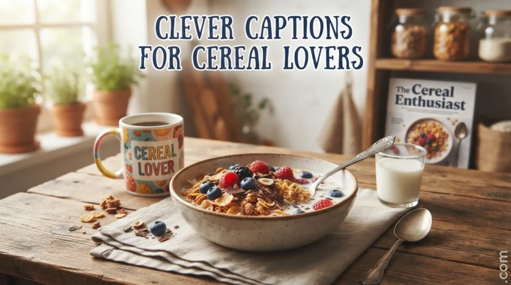 Clever Captions for Cereal Lovers
