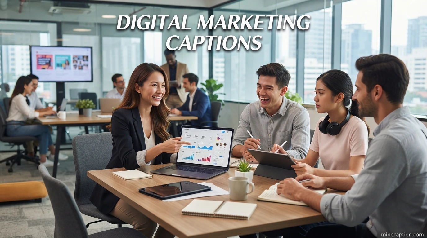 Digital Marketing Captions