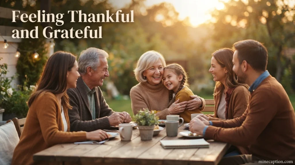 Feeling Thankful and Grateful