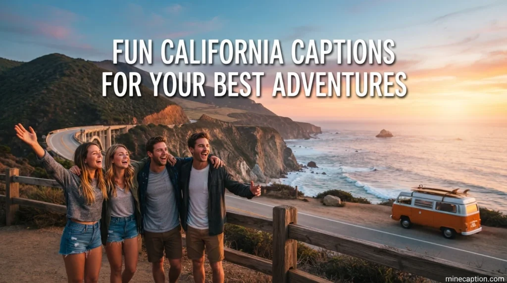 Fun California Captions for Your Best Adventures