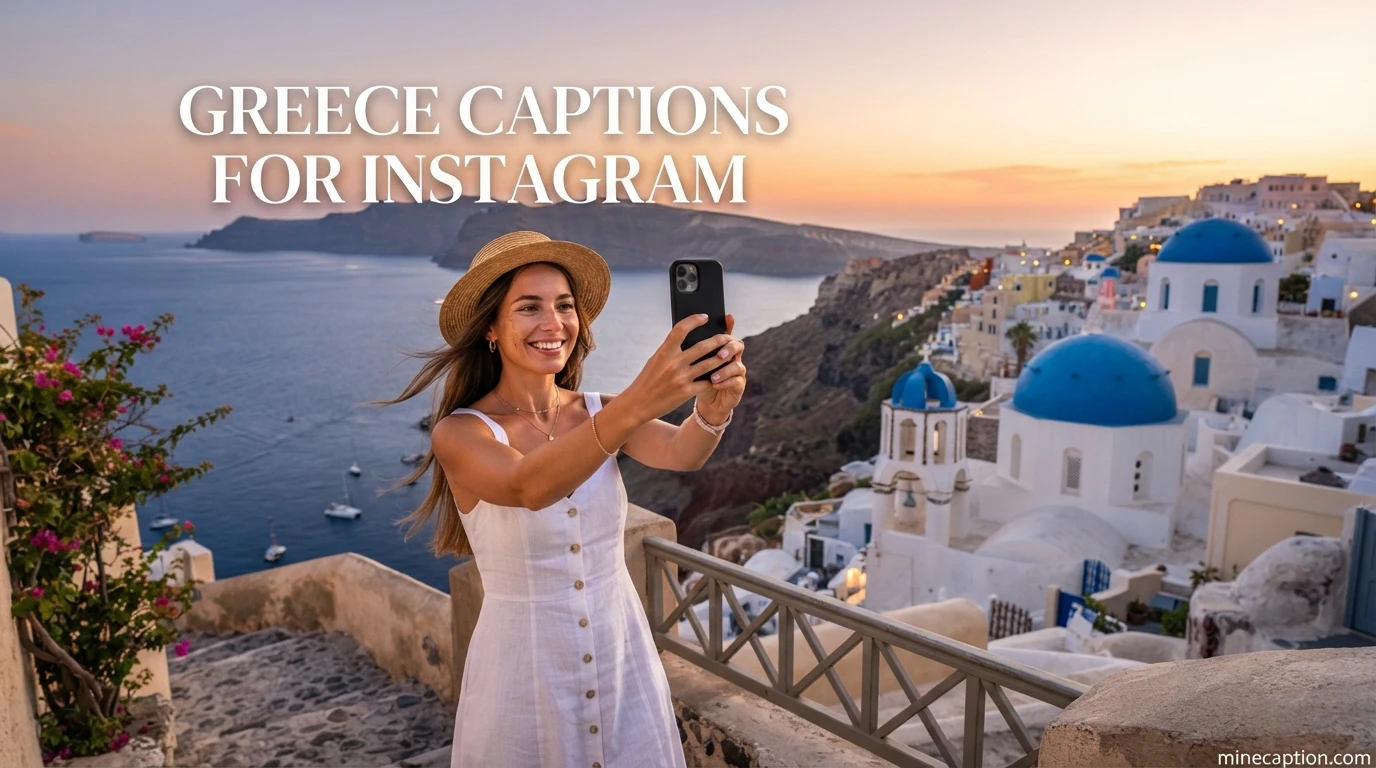 greece captions for instagram