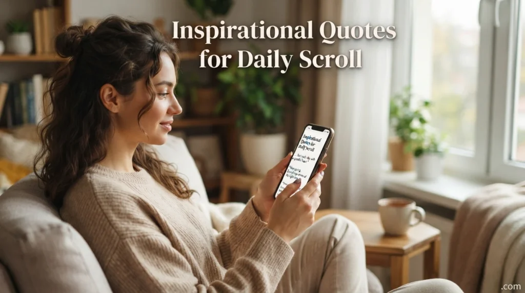 Inspirational Quotes for Daily Scroll