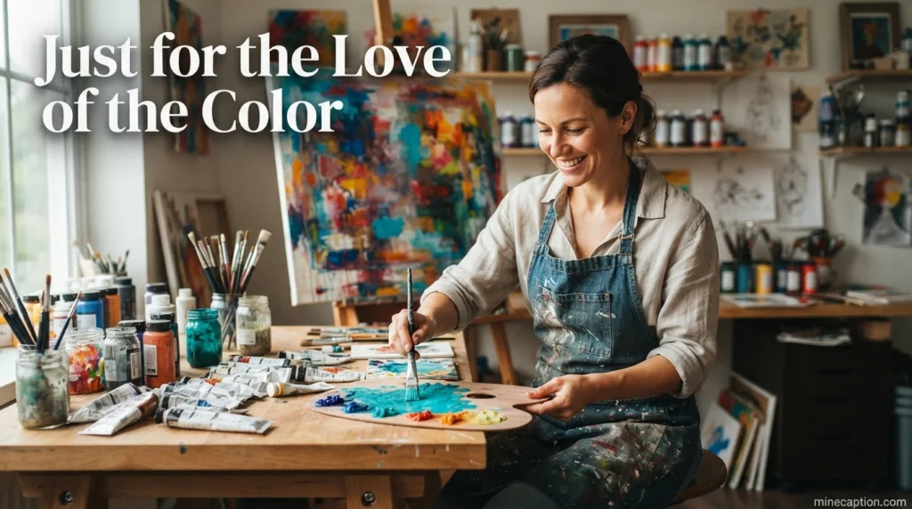 Just for the Love of the Color