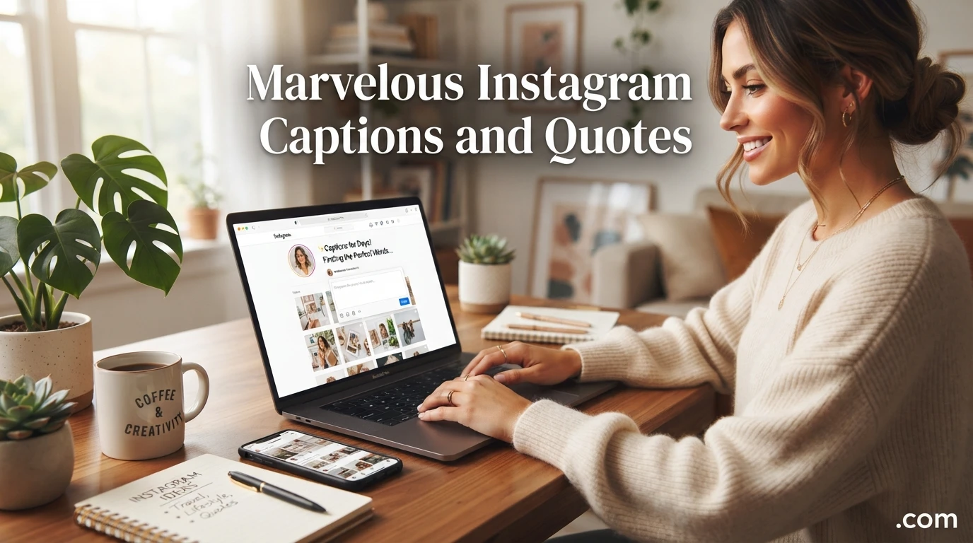 Marvelous Instagram Captions and Quotes