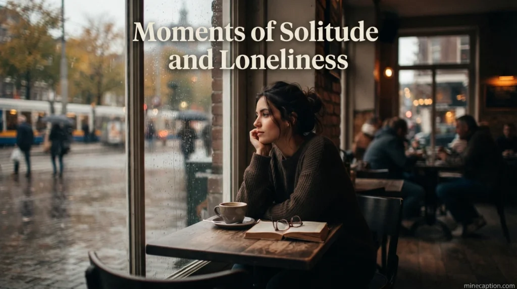 Moments of Solitude and Loneliness