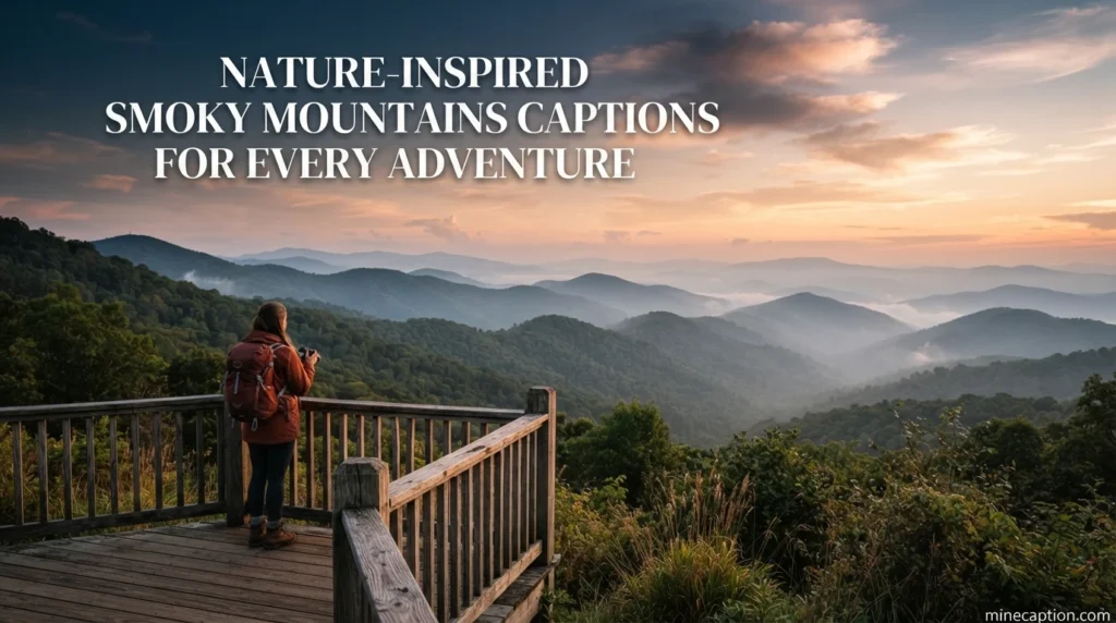 Nature-Inspired Smoky Mountains Captions for Every Adventure