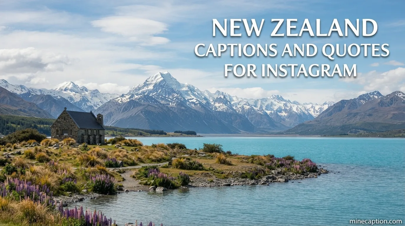 new zealand captions and quotes for instagram