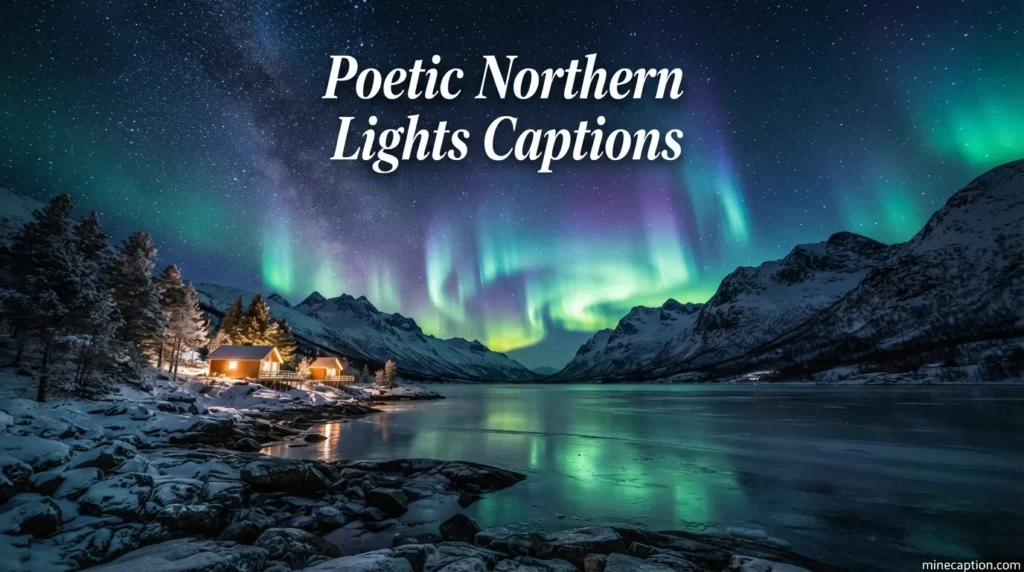 Poetic Northern Lights Captions