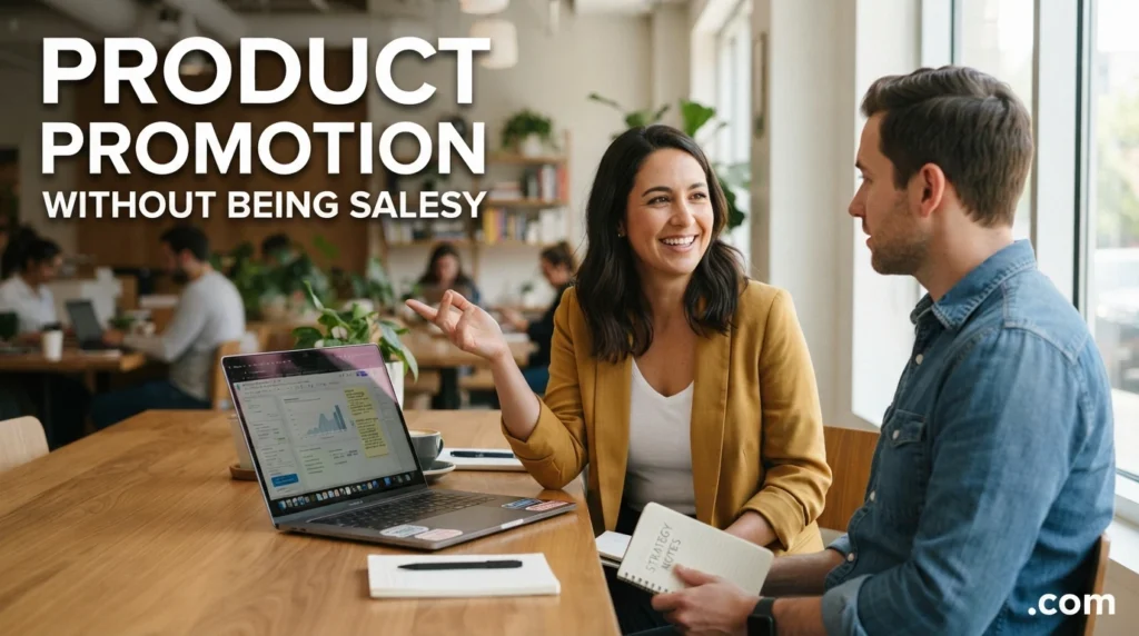 Product Promotion Without Being Salesy