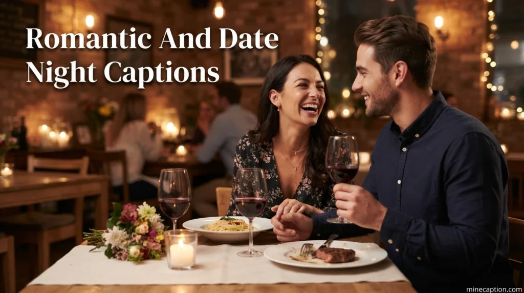 Romantic And Date Night Captions