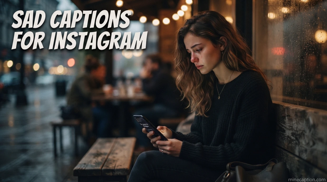 sad captions for instagram