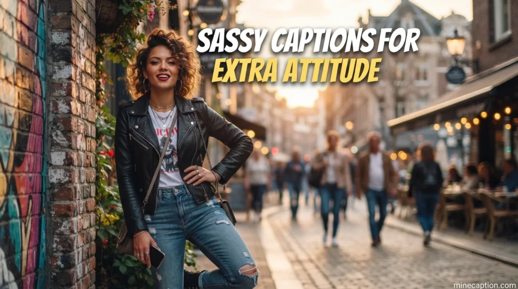 Sassy Captions for Extra Attitude