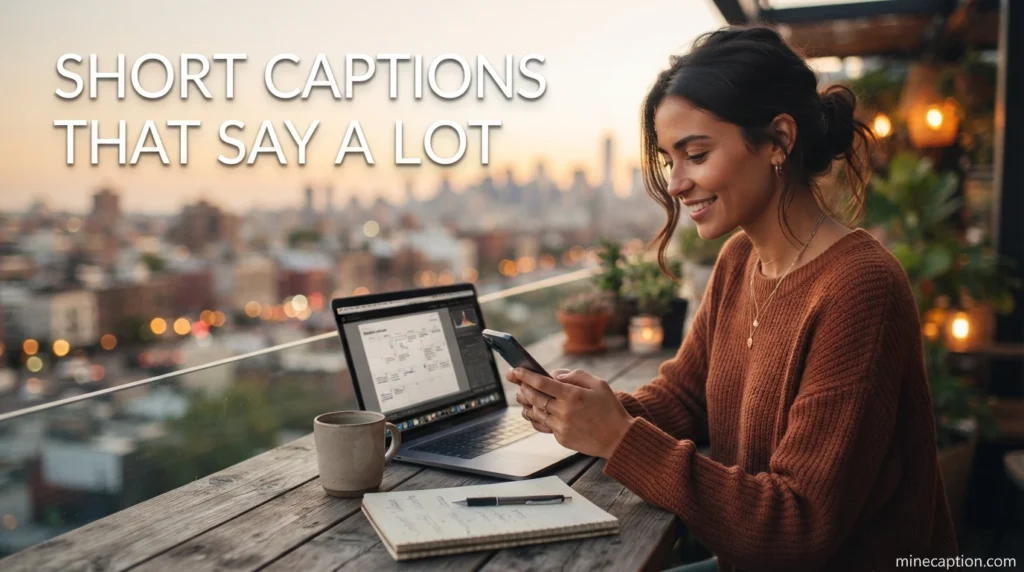 Short Captions That Say a Lot