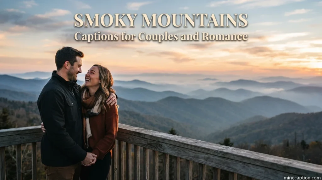 Smoky Mountains Captions for Couples and Romance