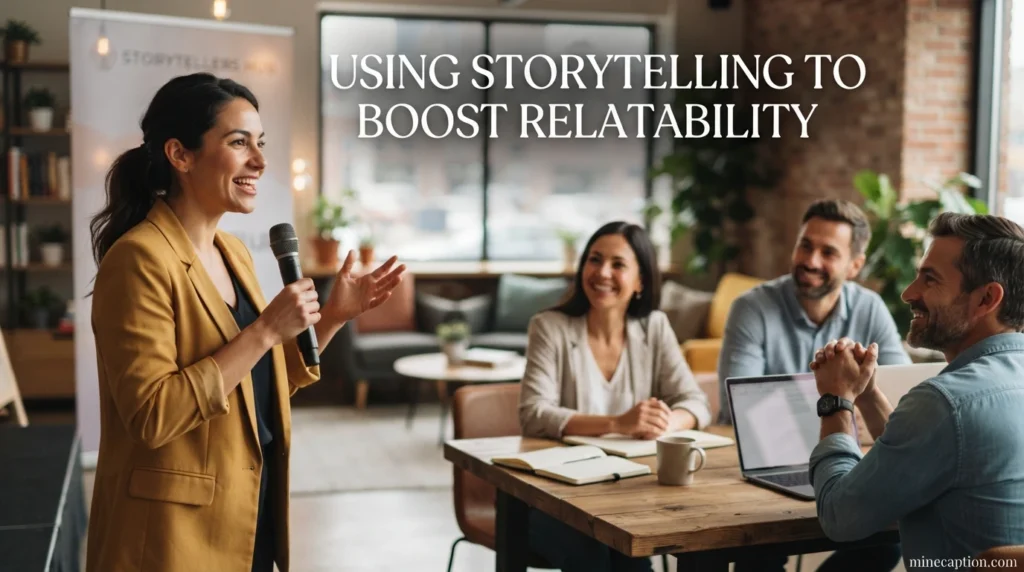 Using Storytelling to Boost Relatability
