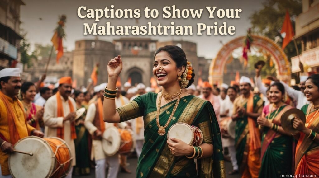 Captions to Show Your Maharashtrian Pride