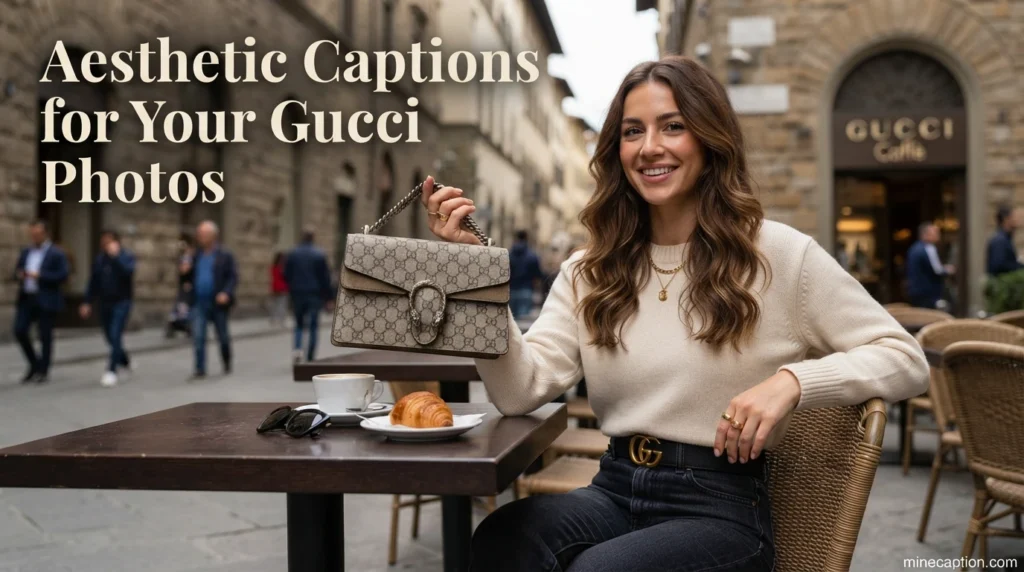Aesthetic Captions for Your Gucci Photos