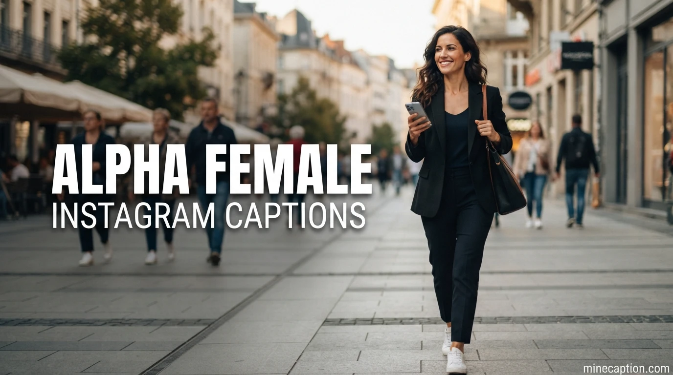 Alpha Female Instagram Captions