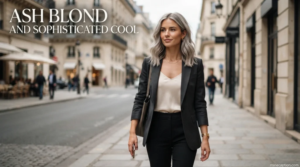 Ash Blond and Sophisticated Cool
