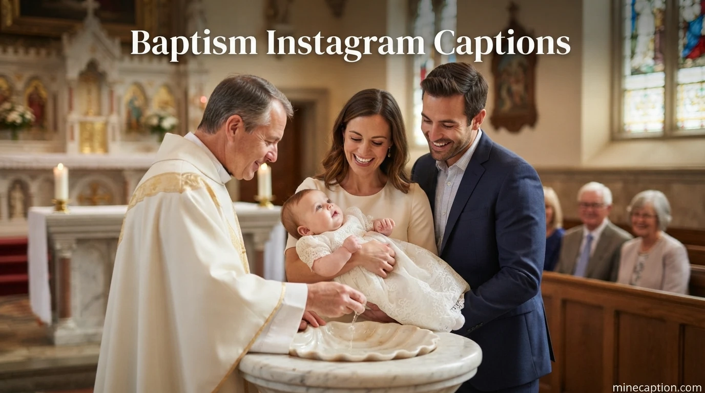 Baptism Instagram Captions