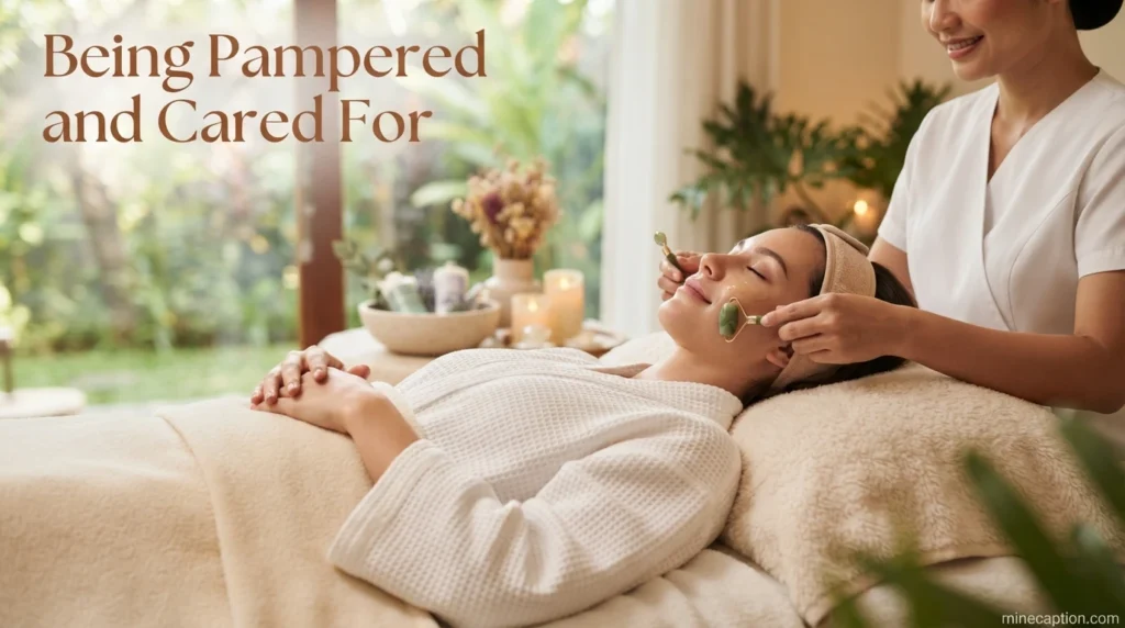 Being Pampered and Cared For
