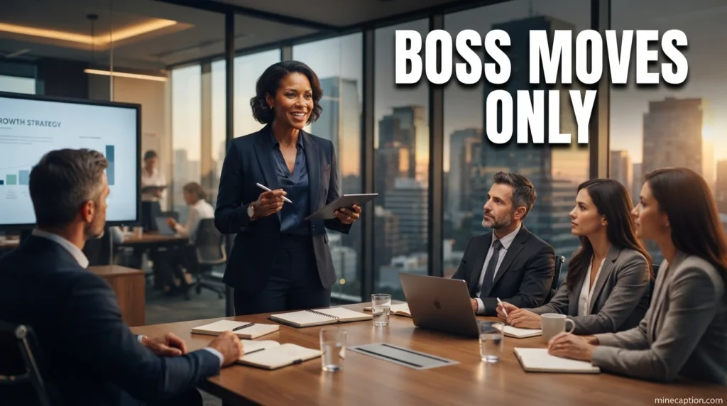 Boss Moves Only
