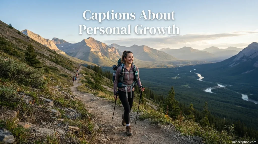 Captions About Personal Growth