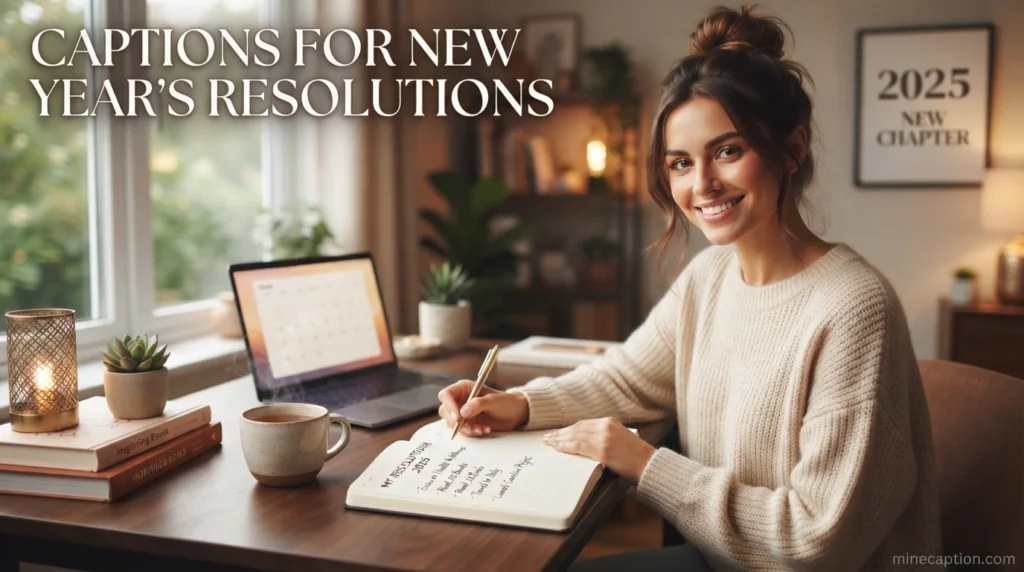 Captions for New Year's Resolutions