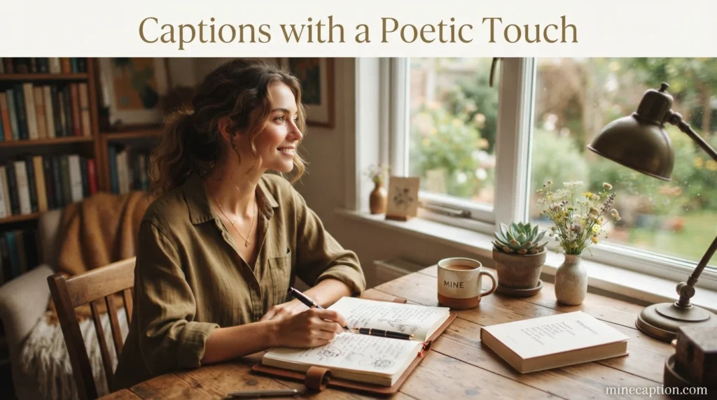 Captions with a Poetic Touch