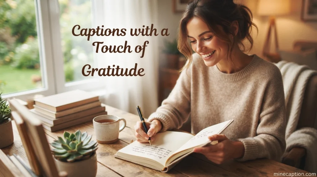 Captions with a Touch of Gratitude