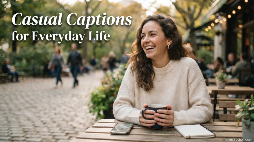 Casual Captions for Everyday Life