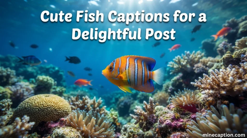 Cute Fish Captions for a Delightful Post