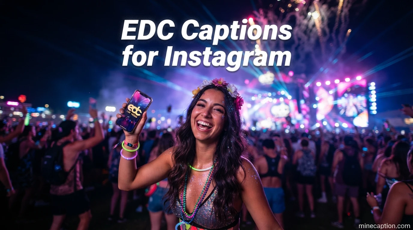EDC Captions for Instagram