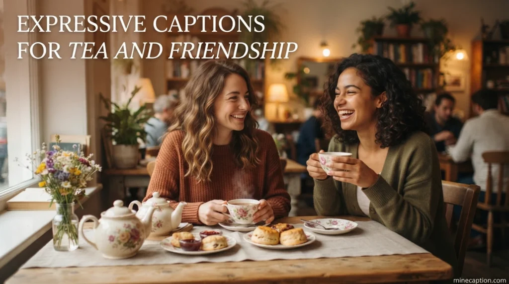 Expressive Captions for Tea and Friendship
