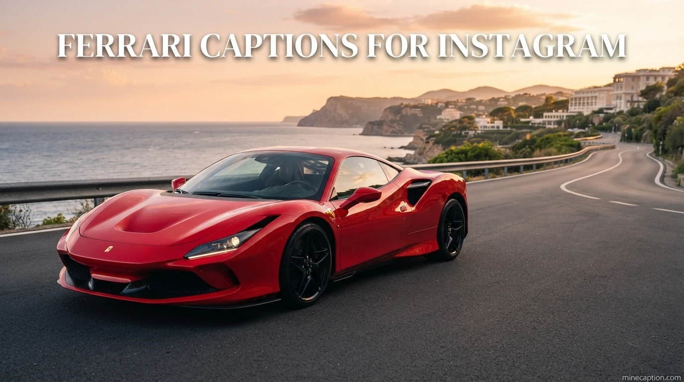 Ferrari Captions for Instagram