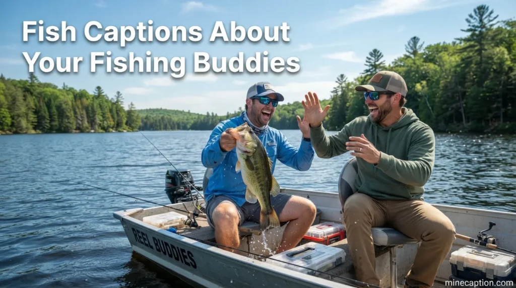Fish Captions About Your Fishing Buddies