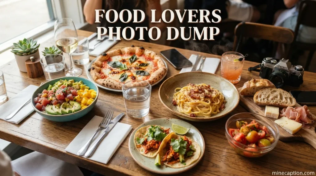Food Lovers Photo Dump