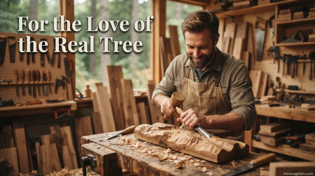 For the Love of the Real Tree
