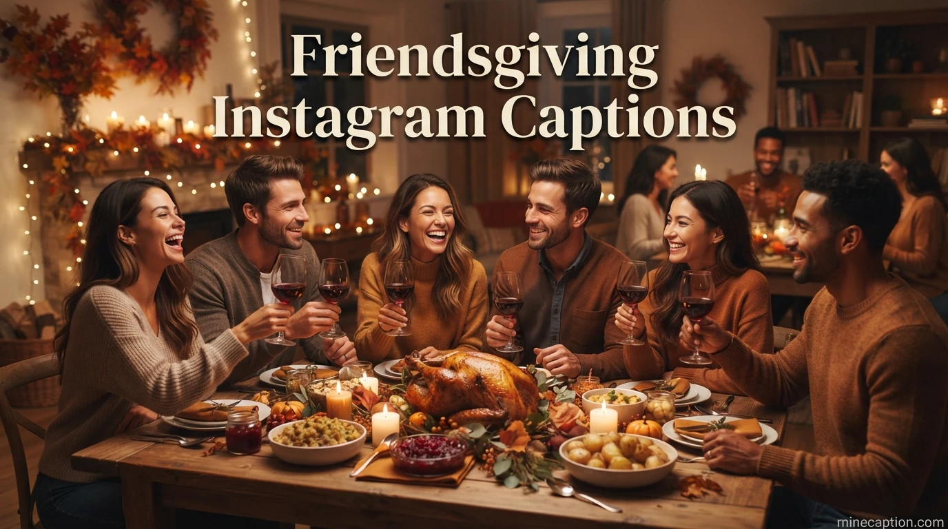 Friendsgiving Instagram Captions