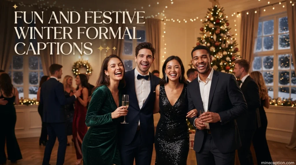Fun and Festive Winter Formal Captions