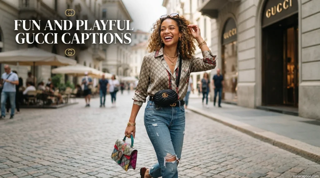 Fun and Playful Gucci Captions