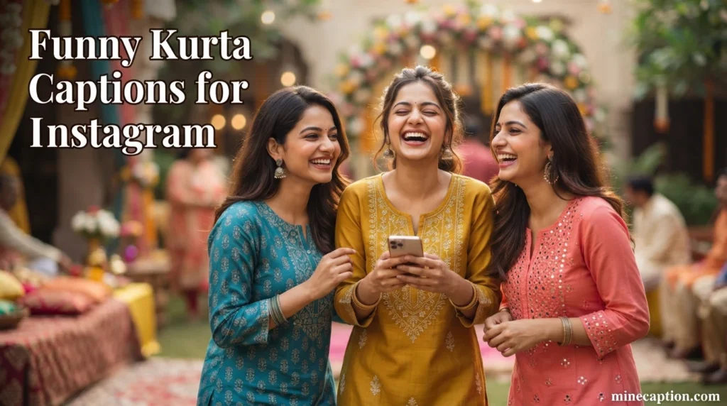 Funny Kurta Captions for Instagram