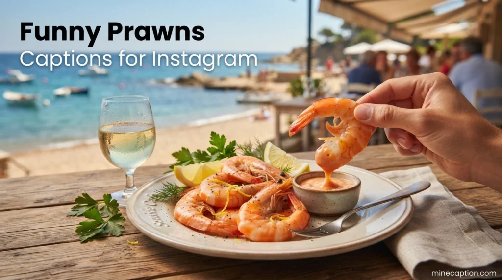 Funny Prawns Captions for Instagram