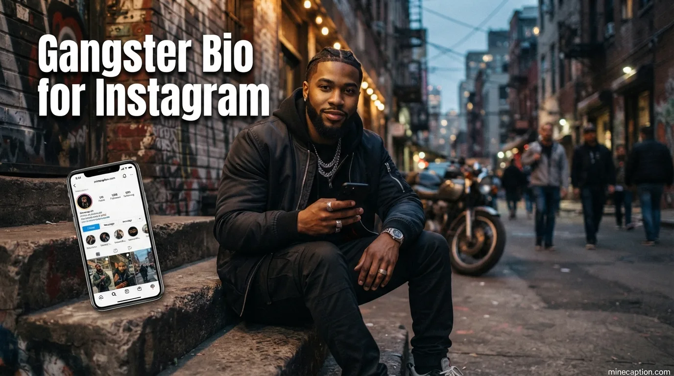 Gangster Bio for Instagram